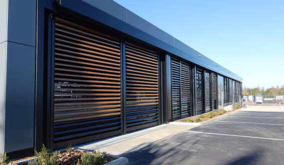 Motorized Rolling Shutters